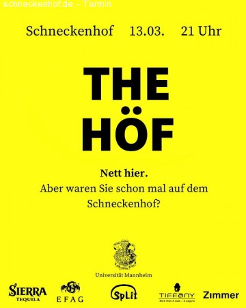 THE HÖF — Nett hier - Fotobox Werbeplakat