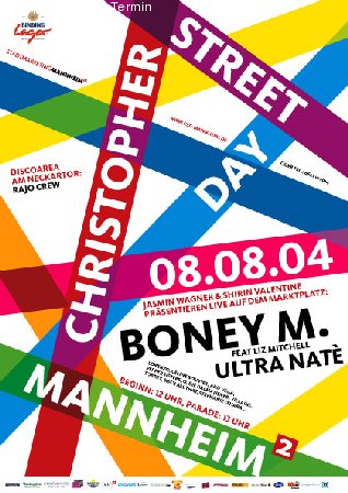 Christopher Street Day Werbeplakat