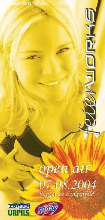 Feierworks Open Air Werbeplakat