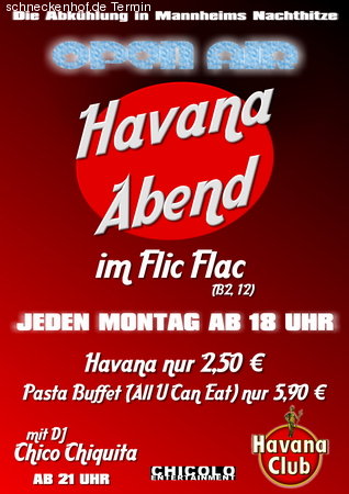 Havana Abend  Werbeplakat