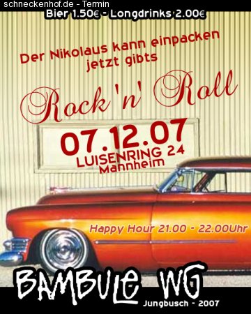 Party * Studentenparty * Werbeplakat