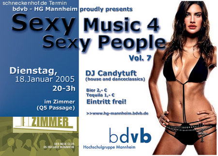 Sexy Music 4 Sexy People Vol. Werbeplakat