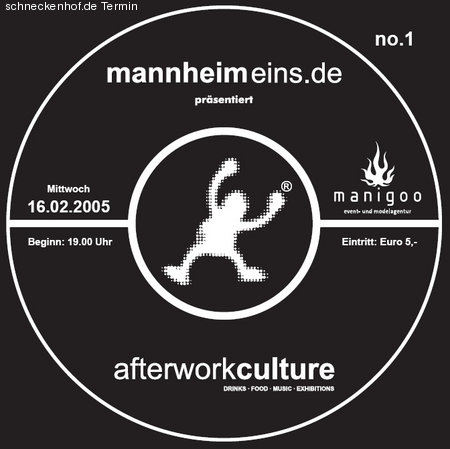 afterworkculture Werbeplakat