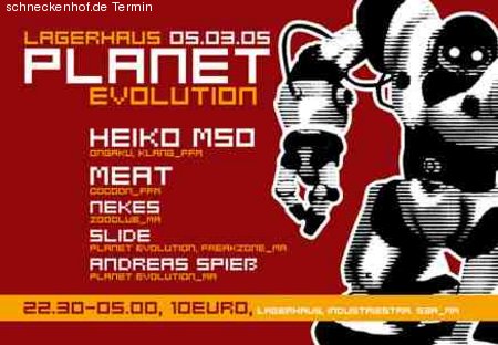 Planet Evolution Werbeplakat