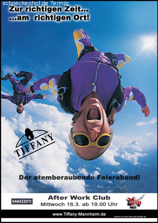 After Work Party Werbeplakat