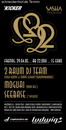 2Raumwohnung @ludwiq Werbeplakat