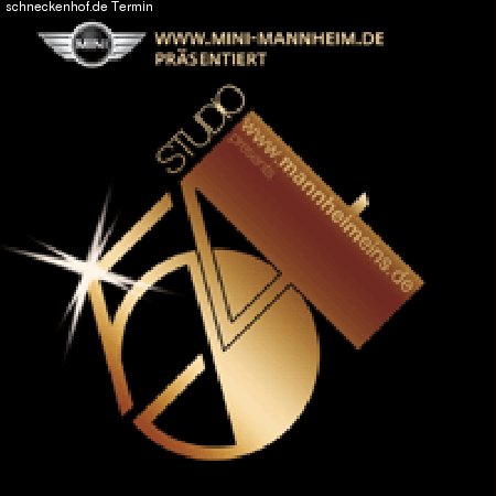 Studio 54 Open Air Party !!!  Werbeplakat