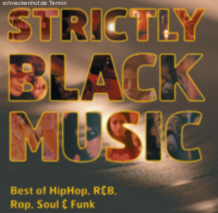 Strictly Black Music Werbeplakat