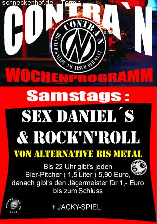 Sex Daniel's & RocknRoll Werbeplakat