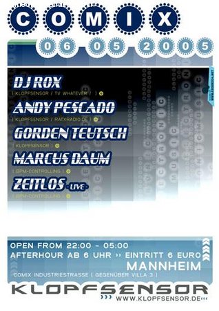 resident dj's Werbeplakat