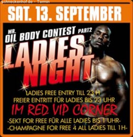 Ladies Night Werbeplakat