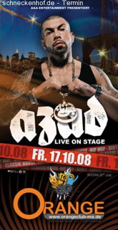 DIE 16UP  EVENTREIHE
 LIVE ON Werbeplakat