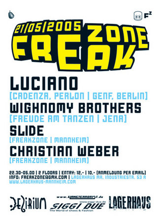 Freakzone Werbeplakat