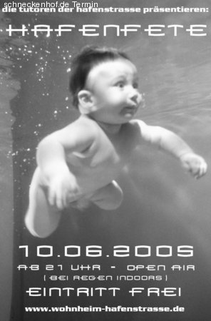 Hafenfete Werbeplakat