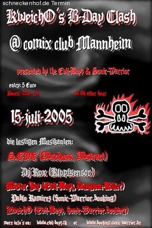 Kweicho's Birthsday Clash Werbeplakat