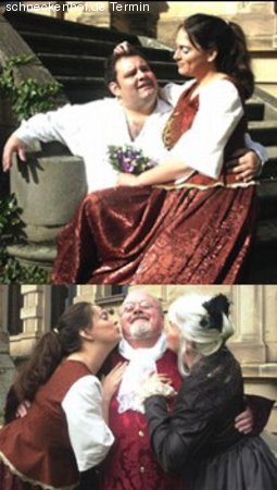 Theater: Figaros Hochzeit Werbeplakat