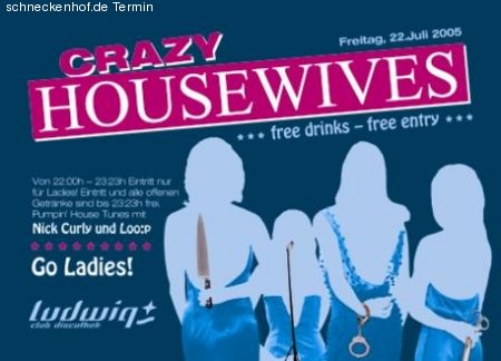 Crazy Housewives  Werbeplakat