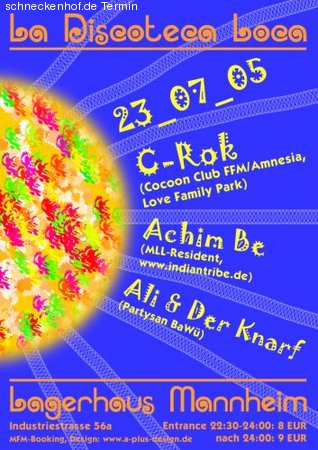La Discoteca Loca Werbeplakat