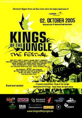 Kings of the Jungle Werbeplakat