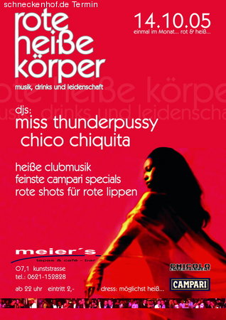 rote heiße körper (pt.1) Werbeplakat