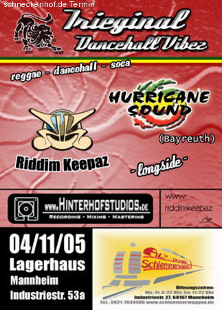 irieginal dancehall vibez Werbeplakat