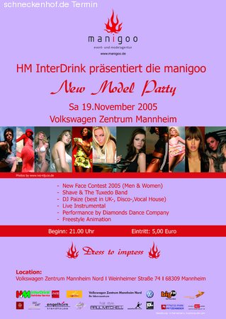 New Model Party Werbeplakat