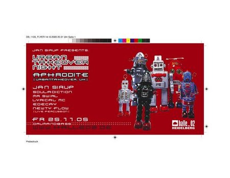 URBAN TAKOVER NIGHT Werbeplakat