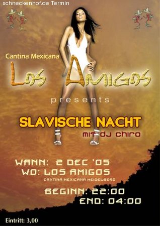 Slavische Nacht Werbeplakat