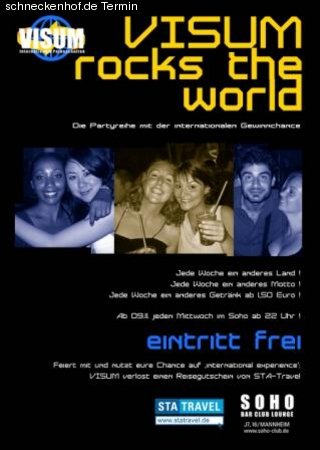 International Party Werbeplakat