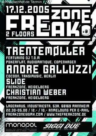 Freakzone Werbeplakat