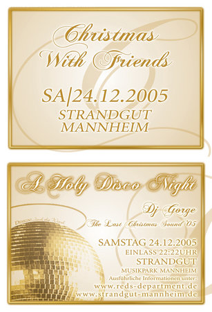 Christmas with Friends 2005 Werbeplakat