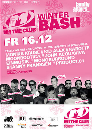 Family Affairs die große M1 Werbeplakat