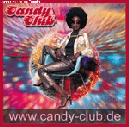 Candy Club Opening Party Werbeplakat