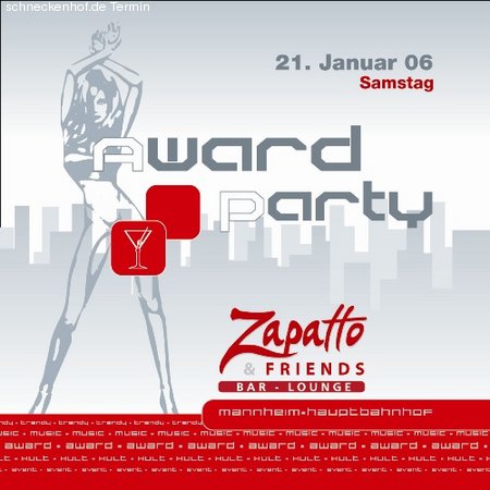 Award Party Werbeplakat