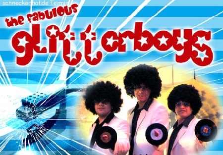 Glitterboys im Candy Club Werbeplakat