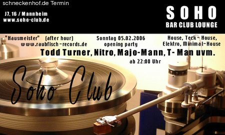 Hausmeister Werbeplakat