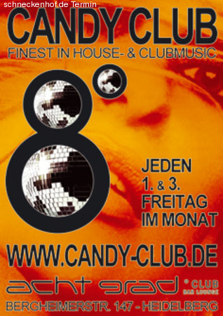 Candy Club Werbeplakat