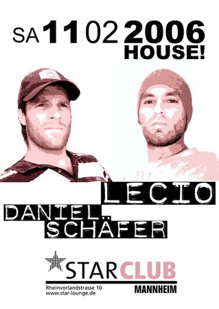 Lecio vs. Daniel Schäfer Werbeplakat