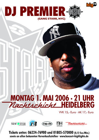 DJ PREMIER Werbeplakat