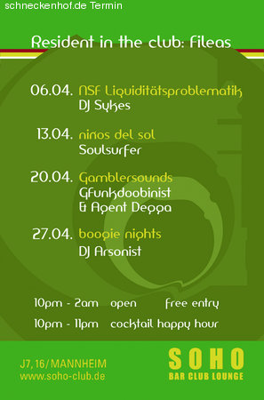 Ninos del Sol  Werbeplakat