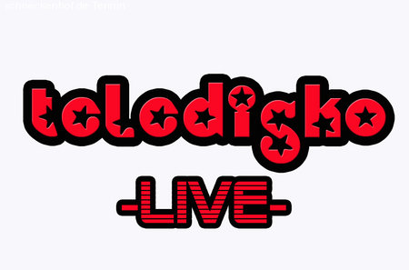 Teledisko - live - Werbeplakat