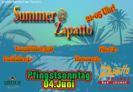 summer@zapatto Werbeplakat