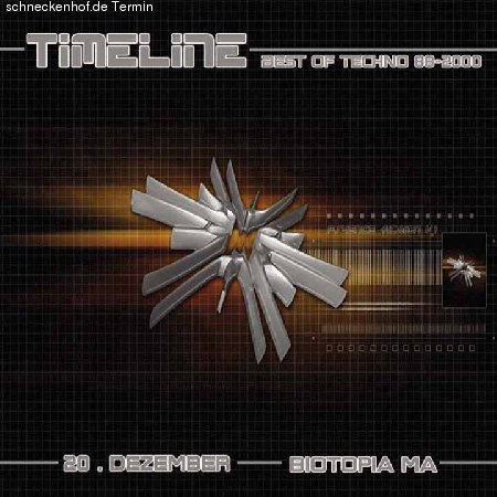 timeline Werbeplakat