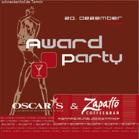 Award-Party Werbeplakat