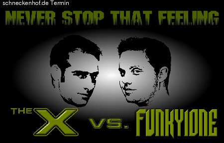 The X vs Funky1one / Luna Night (All u can drink) Werbeplakat