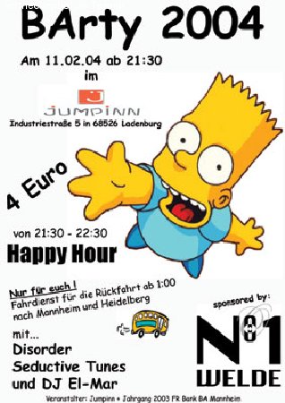 BArty 2004 Werbeplakat