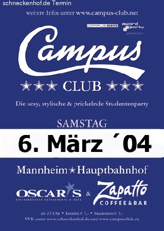 Campus-Club VII Werbeplakat