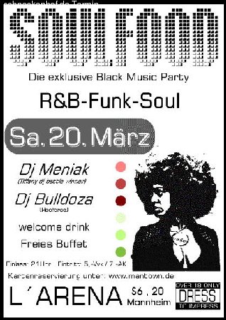 Soulfood Werbeplakat
