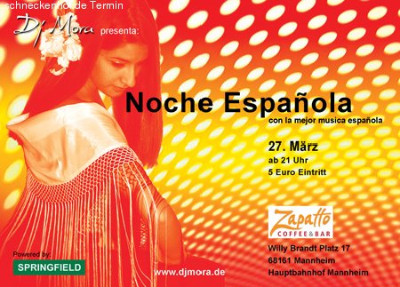 La Noche Española Werbeplakat