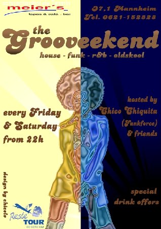 The Grooveekend  Werbeplakat